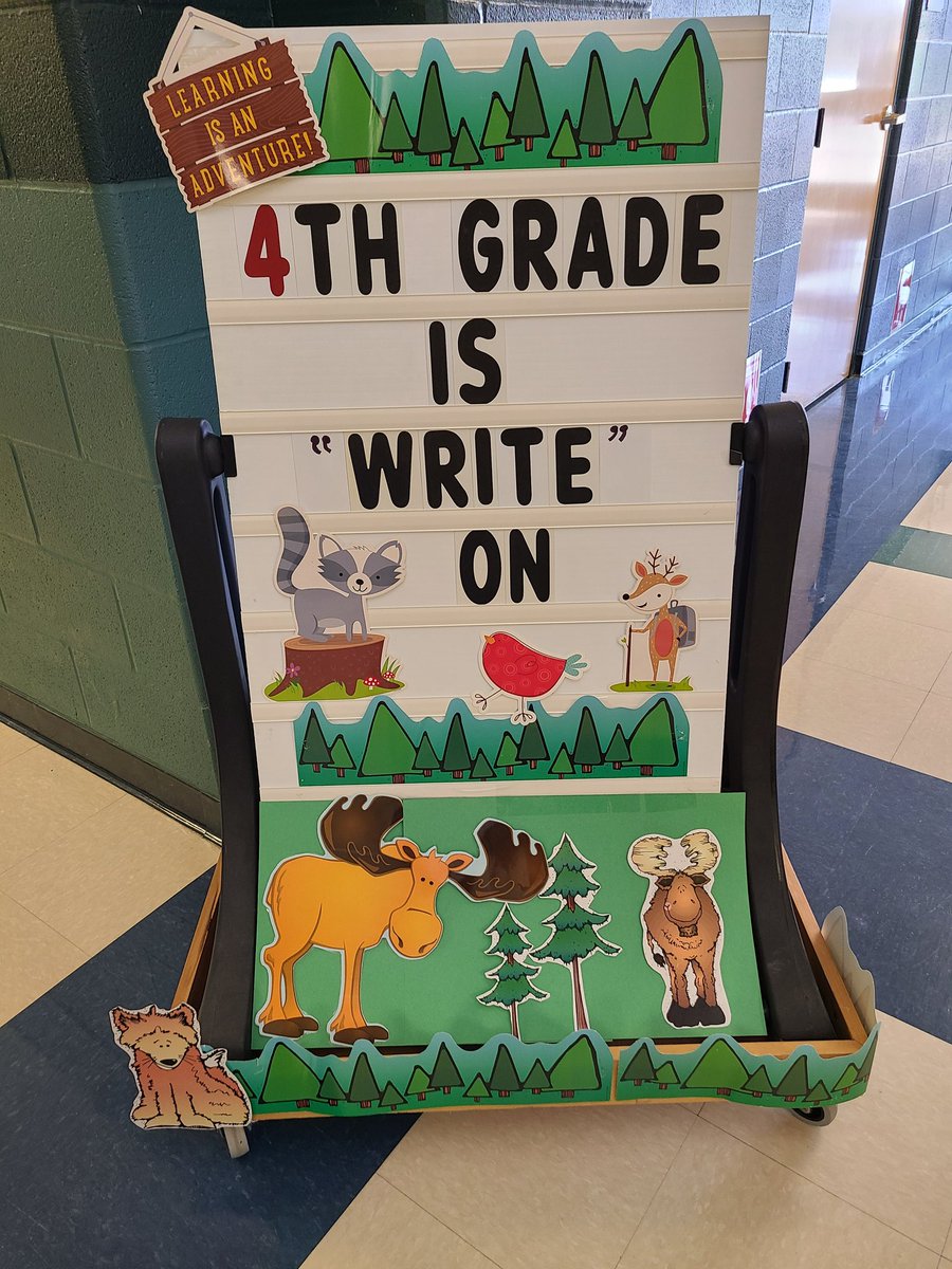NISDCarnahan's tweet photo. The fourth grade teachers transformed their rooms to surprise their students after Discovery for Camp Write. @jenjouini @MissMichael20 @irenerosado21 @HastyJamal @ewhit1014 #CampCarnahan #campwrite #RootedCarnahan https://t.co/wTNOsjLC4d