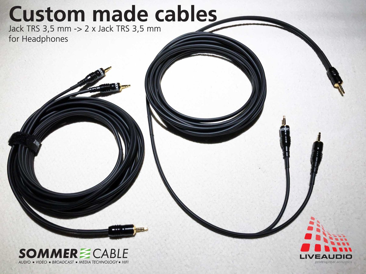 acousticslive's tweet photo. Sommer Cable ONYX - un cablu potrivit pentru casti!
Cablu pentru semnal audio analogic nebalansat sau semnal linie HiFi. 
Vrei si tu un cablu personalizat? Gasesti aici mai multe informatii:
https://t.co/YSdAefj7LV…
#CabluriConfectionate #LIVEAUDIO #SommerCable #ONYX #HiCon https://t.co/jrRKCqbQgp