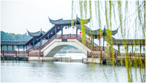 Kunshan_China's tweet photo. Rich in cultural background, ancient towns in #Kunshan would bring you a feast of spring rhythm as it is now dressed in pink and green “coats”, showing off its elegant and dignified appearance. #KunshanInSpring https://t.co/qQnDosmstV
