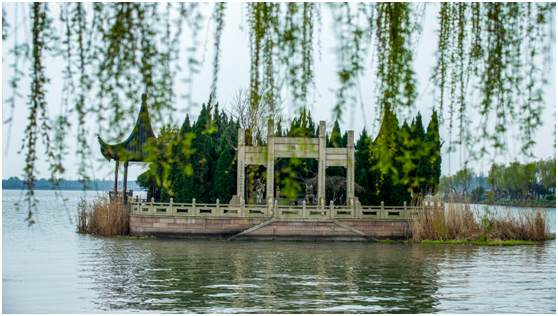 Kunshan_China's tweet photo. Rich in cultural background, ancient towns in #Kunshan would bring you a feast of spring rhythm as it is now dressed in pink and green “coats”, showing off its elegant and dignified appearance. #KunshanInSpring https://t.co/qQnDosmstV