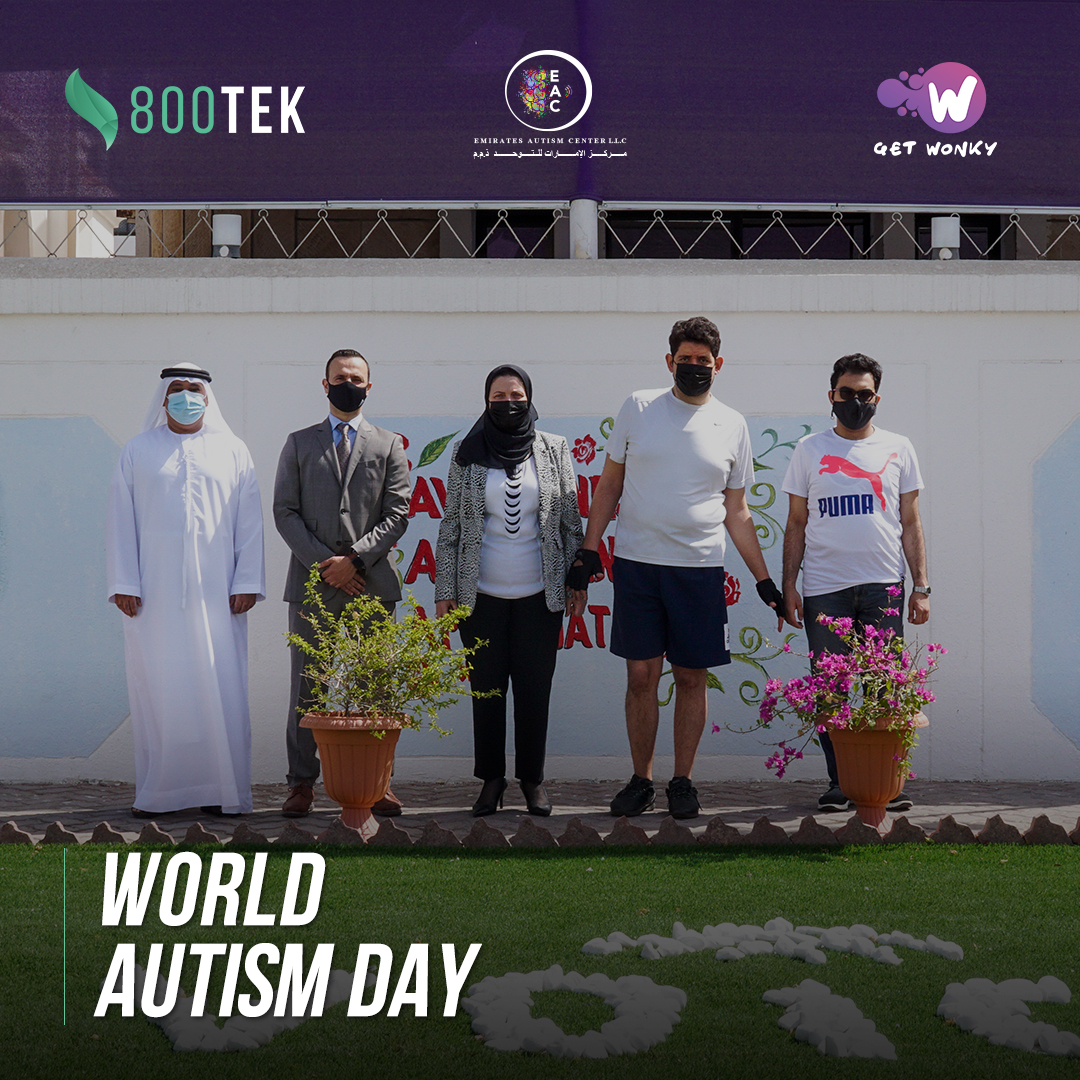 800tek's tweet photo. 800TEK embraces differences! This World Autism Awareness Month, join us in building a more inclusive society with @EmiratesAutism.

#WorldAutismAwarenessDay #Exceptional800TEK #UAE #AbuDhabi #Dubai https://t.co/f9yApfyoMI