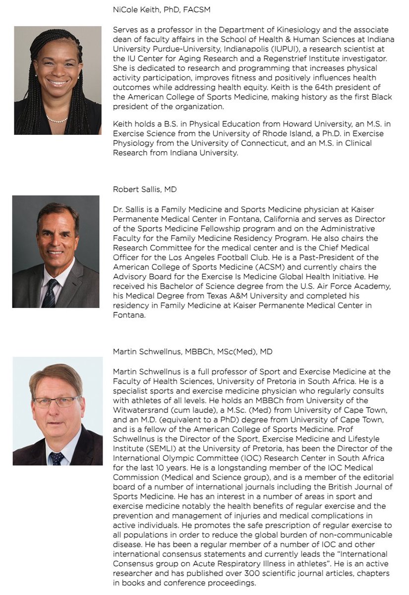 BJSM_BMJ's tweet image. Will you be joining some of these brilliant speakers at the #AMSSM Annual Meeting?

April 13-18, 2021 | Virtual Meeting

ow.ly/BjLZ50Eaoao