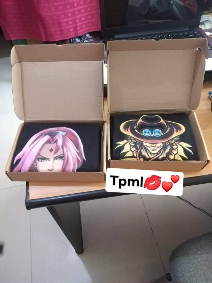 Angelieforty3's tweet photo. Akala ko next week pa dadating.. Thank you dumating agad... Fanmilie order na po kayo ng t-shirt.. Support natin si bunso.. Free delivery!

Lie Reposposa |@liereposposaOF2 https://t.co/4SzUabZtWr