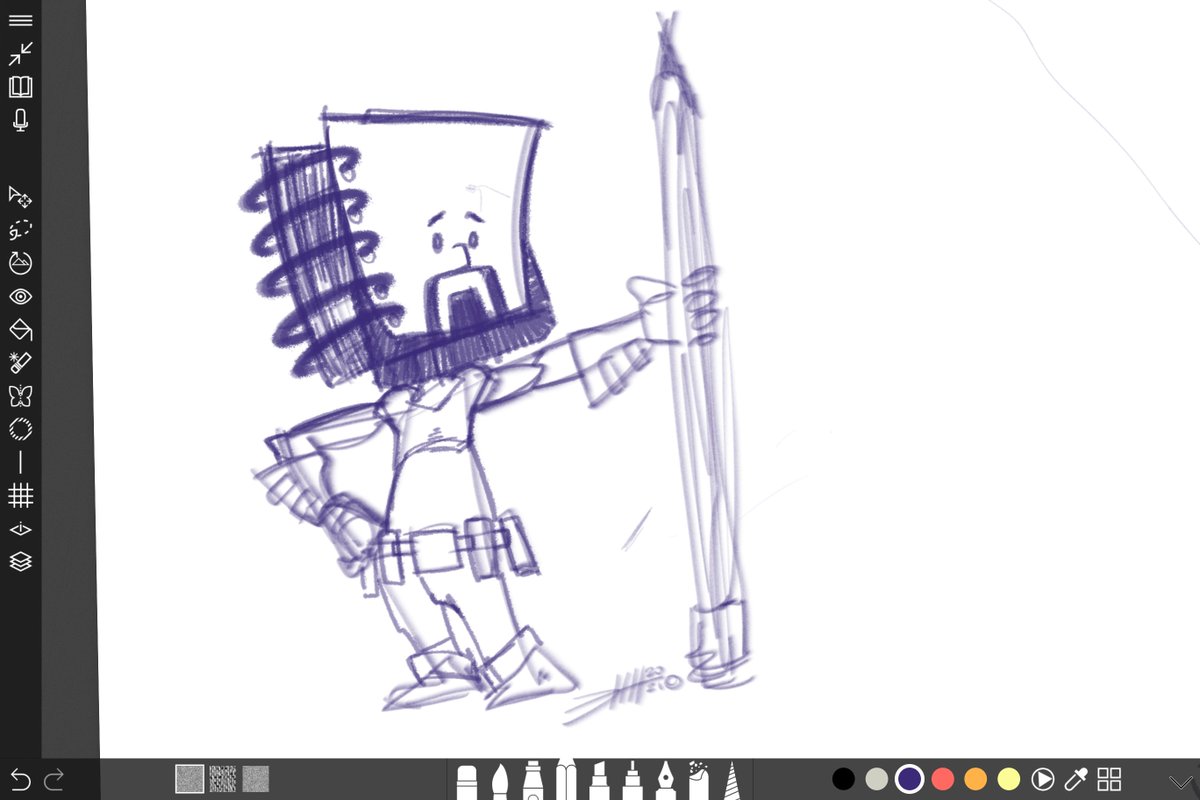 deltatangomike's tweet image. How it started. 
How it evolved.
How it ended. 

#SketchableApp #WinTheGame2021