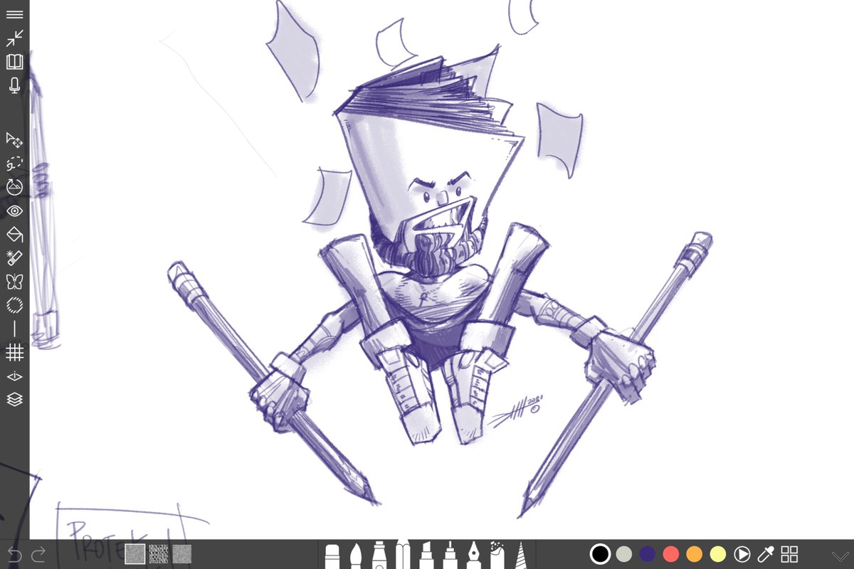 deltatangomike's tweet image. How it started. 
How it evolved.
How it ended. 

#SketchableApp #WinTheGame2021