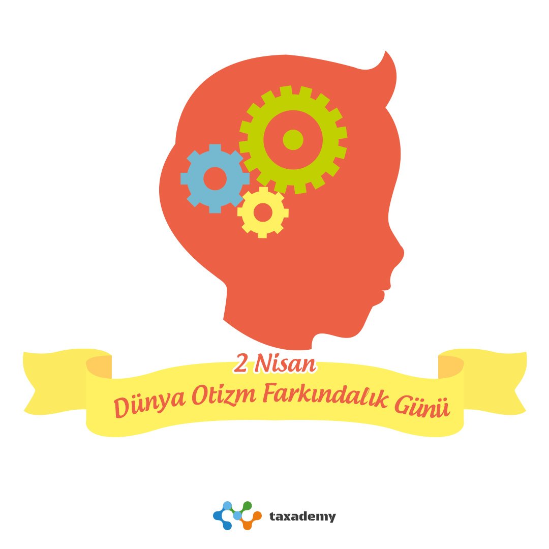 2 Nisan, tüm dünyada otizm konusunda farkındalık yaratmak ve otizm ile ilgili sorunlara çözüm bulmak amacıyla Birleşmiş Milletler tarafından “Dünya Otizm Farkındalık Günü” olarak ilan edilmiştir.
Otizm eksiklik değil Farklılıktır!

#taxia #taxademy #otizmfarkındalıkgünü #otizm