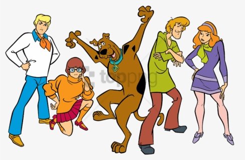 I need more dynamic drawings of the scooby doo characters 