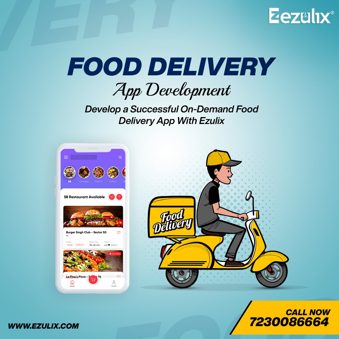 Ezulix_Software's tweet photo. #newbusinessideas🤑 Get #FREE Guide to Start Food Delivery Business in Your Area. --->>  https://t.co/TruXlGIDZJ <<---  
[[[ Call for Free Live Demo ]]]. Hurry!! 👇 

#ezulix #fooddeliveryappdevelopment #foodapp #fooddeliverybusiness #newbusinessideas #mobileappdevelopment #food https://t.co/9pfxknH8JH