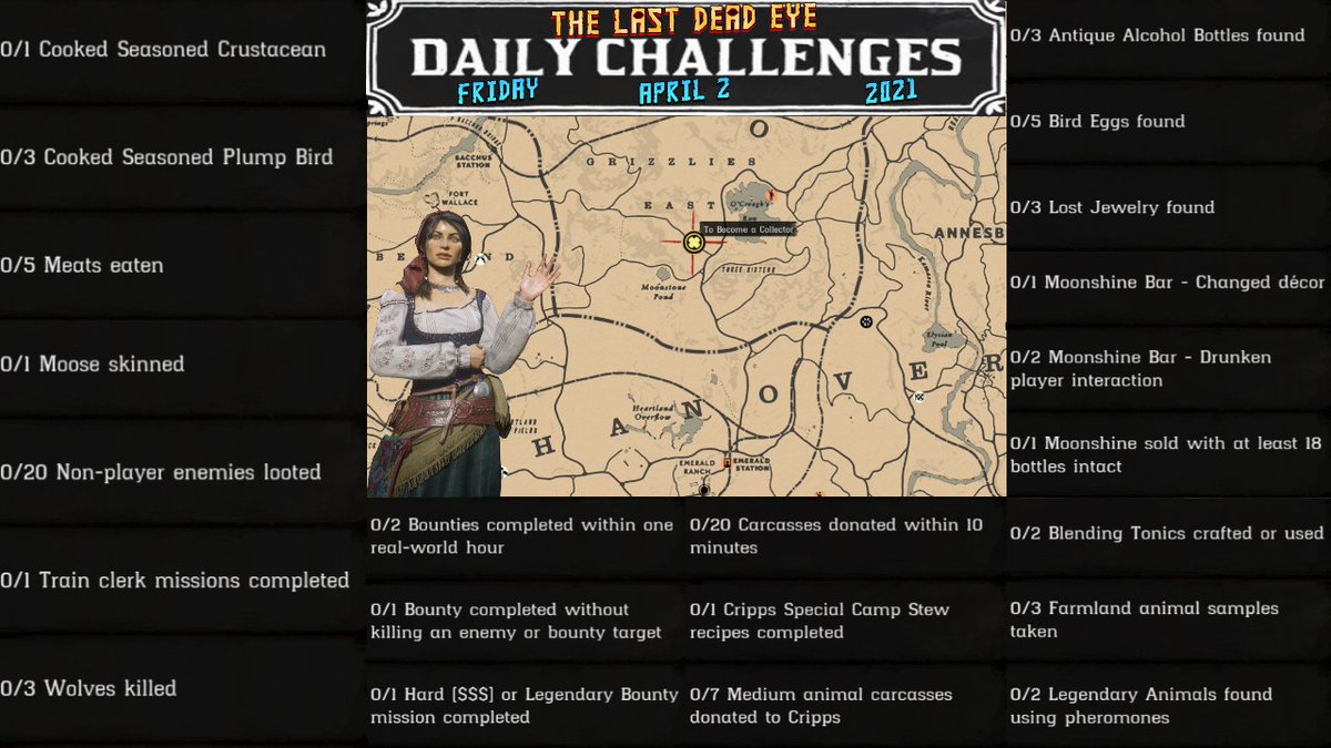 SithMasterWHO's tweet image. Crustacean Moose Wolf Madam Nazar Locations Daily Challenges

Solo Exploit "Drunken Player Interaction"
youtu.be/s2YvQBj9LGQ

#RedDead #RedDeadOnline #RedDeadRedemption #RedDeadRedemption2 #RDR2
#RDR2Online #DailyChallenges #RedDeadDailyChallenges #RDO #RedDead2
