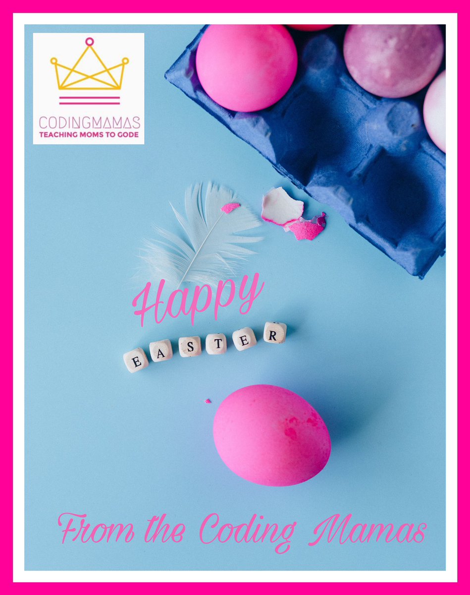 MamasCoding's tweet image. Happy Easter