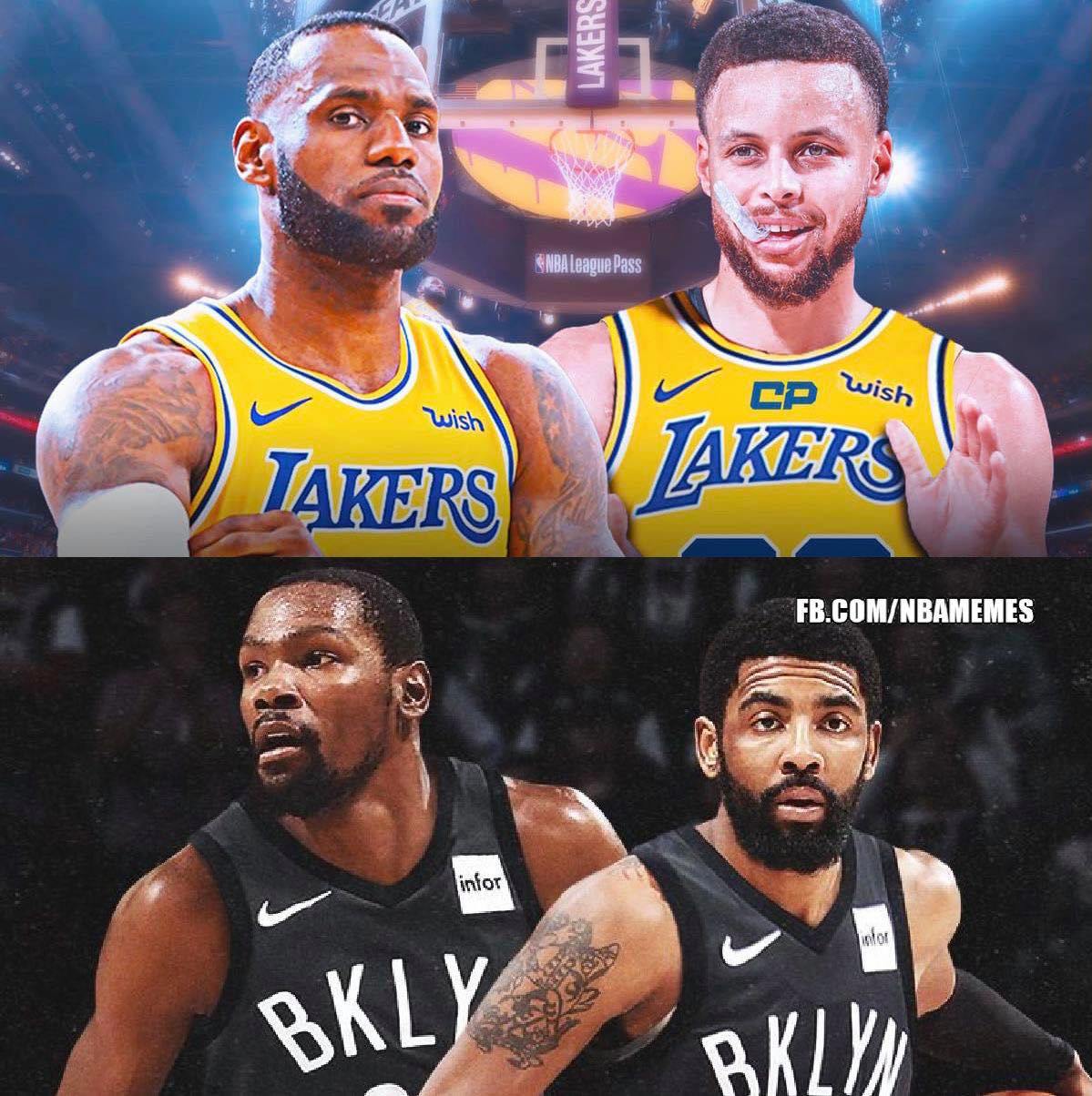 NBA Memes on X: "2016: LeBrons Vs Curry 2022: LeBron and Curry teaming up  vs their exes https://t.co/gs7TFdXbzW" / X