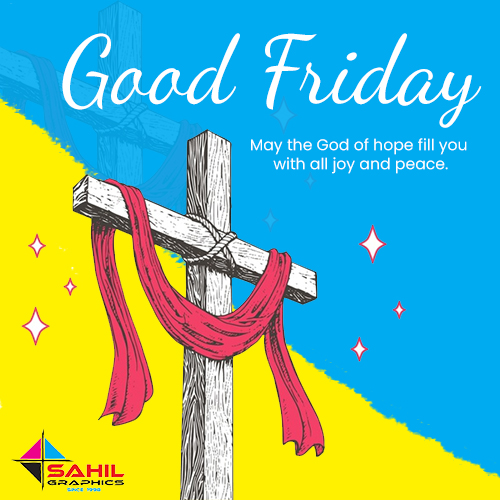 sahil_graphics's tweet photo. Praying for you on #GoodFriday so the Lord keeps you in his mind.
@sahil_graphics Wishing you a blessed and Holy Good Friday.
.
.
#Happy #GoodFriday #goodfridayfun #goodfriday2021 #Jesus
#world #india #machine #paperbag #paperbagmachine https://t.co/sVRldHrdp7