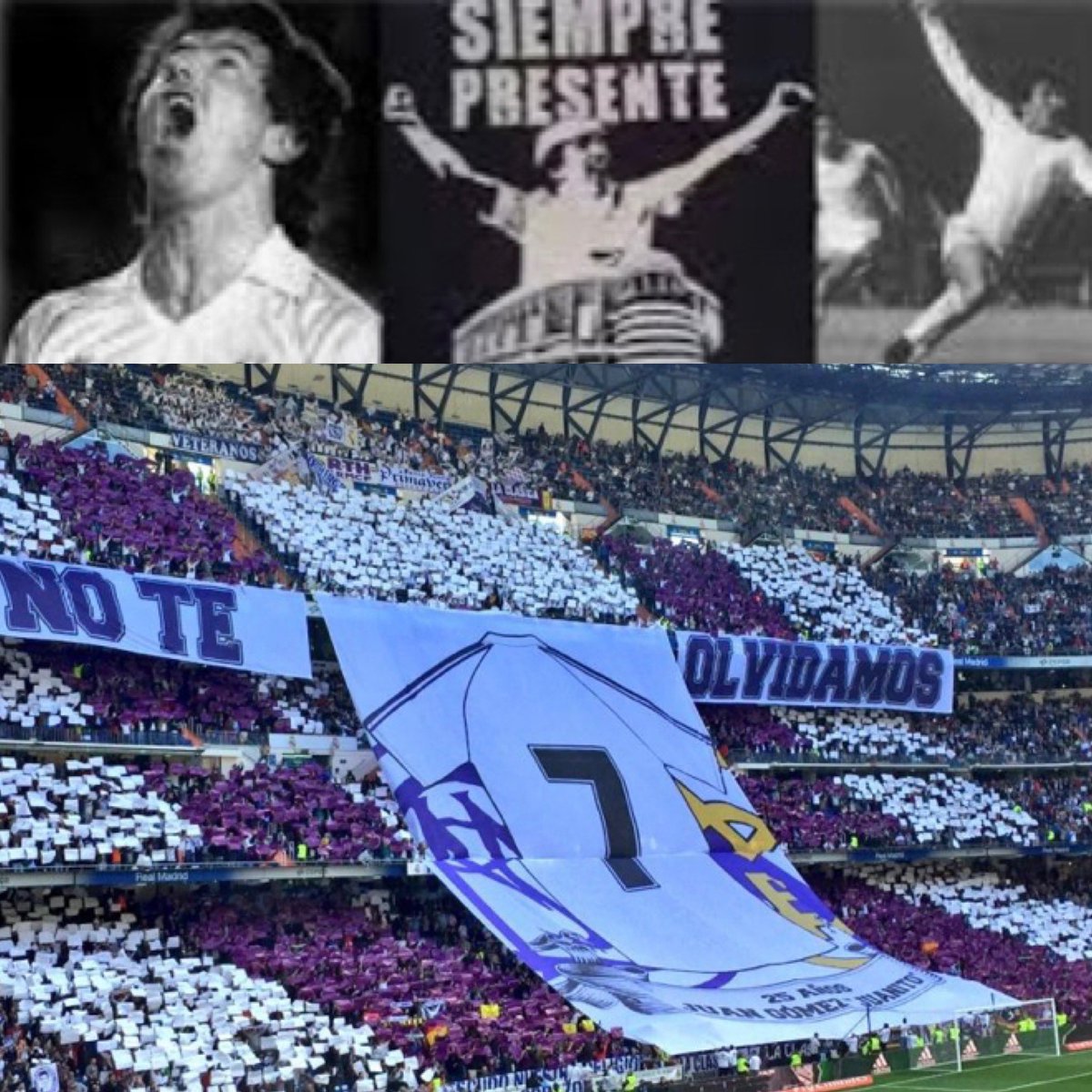 GuillerNC's tweet photo. Hoy 2 de Abril los madridistas homenajeamos a Juan Gómez “Juanito”en el 29 aniversario de su muerte.D.E.P
Illa, illa, illa, 
Juanito Maravilla... Illa, illa, illa, 
Juanito Maravilla... Illa, illa, illa, 
Juanito Maravilla... Eterno7 Siempre Presente🙏🏼 https://t.co/cwoXDa4Xxo