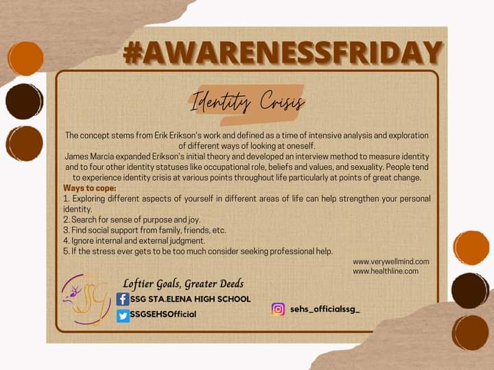 SSLGSEHS's tweet photo. #AwarenessFriday #SSGSEHS https://t.co/pboMCkRUpc