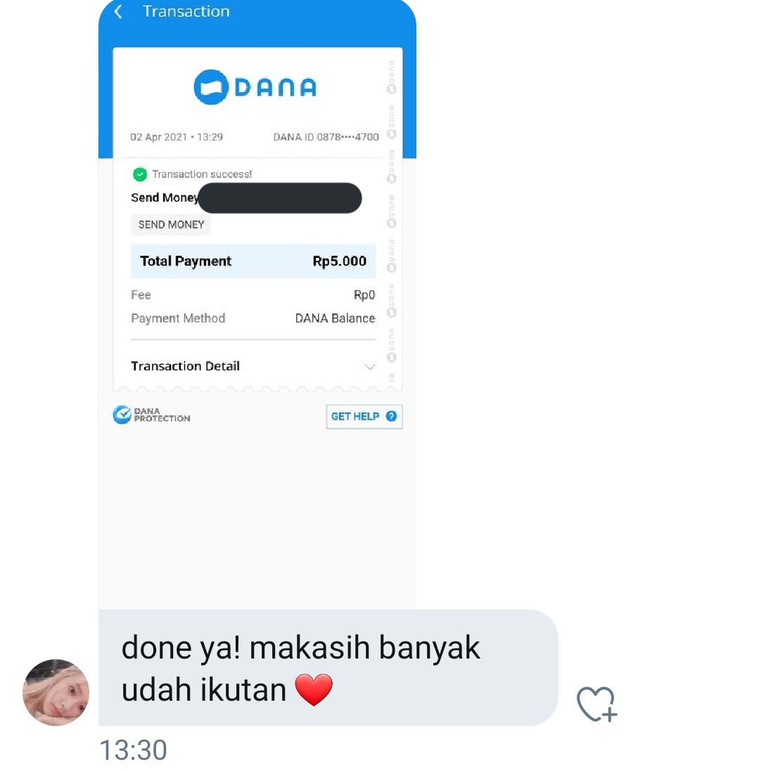 rorownoa's tweet image. Makasih banyak kak ❣