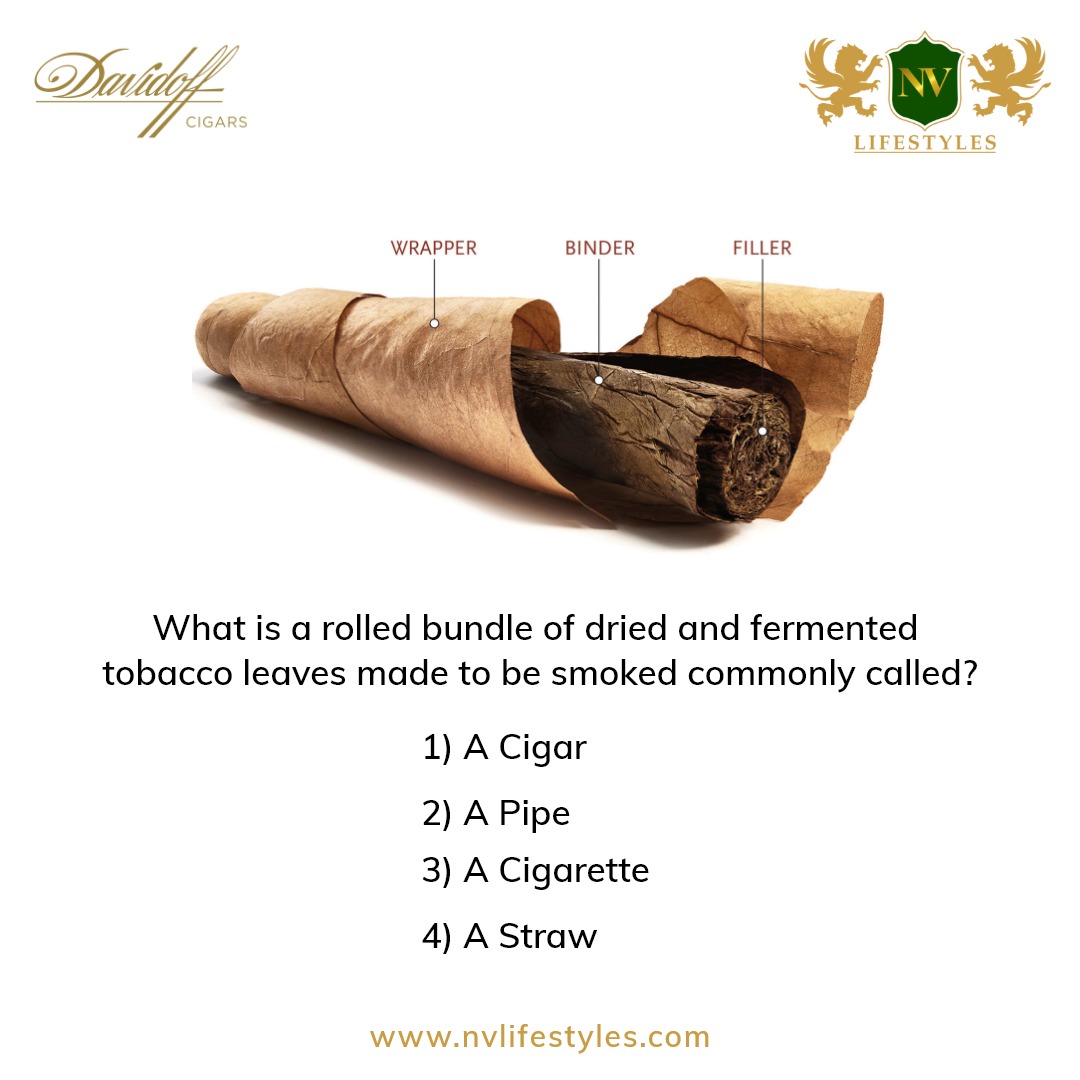 This ain’t no regular contest! The easy-breezy question will tell us how much you love and adore #cigar. 

Drop the correct answer in the comment box. WE ARE WAITING!!!

Wanna know more? Reach out to us at +91-7065002004 to know more.

#davidoffcigars #contestalert #cigarcontest