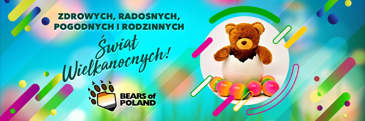 bearsofpoland's tweet photo. Życzymy wszystkim Miśkom Wesołego Alleluja! 🐣🐻🐇 https://t.co/I9Vie5gc9f