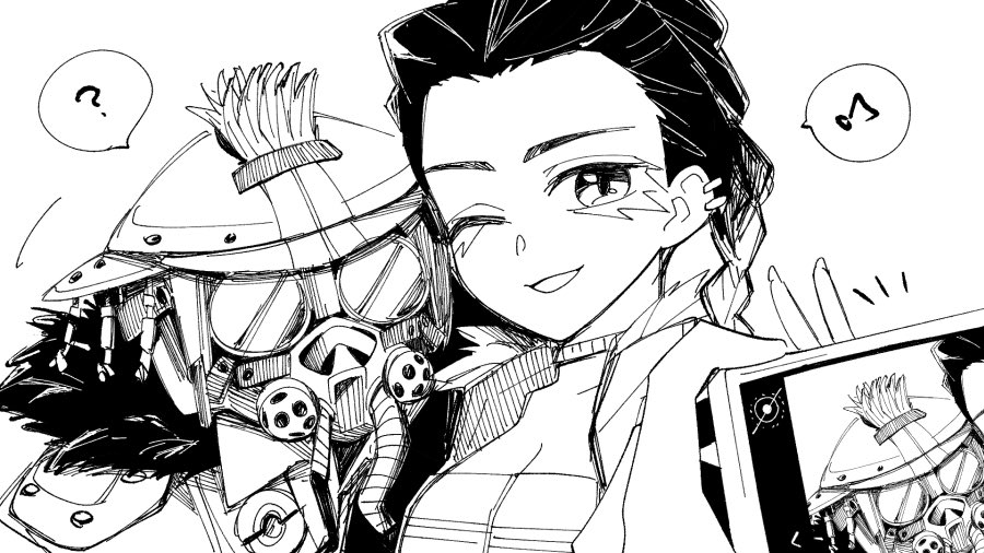 ローバとブラハらくがき 