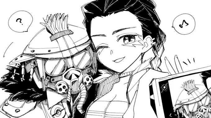 ローバとブラハらくがき 
