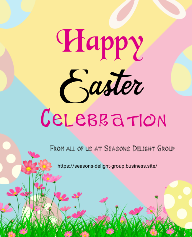 DelightSeasons's tweet photo. Happy Easter!! May the Christ who is the reason for the season be acknowledged in our daily lives, bringing great joy and blessings to our lives and families...

#easterseason #celebration #jubilation https://t.co/5kstUjW3me