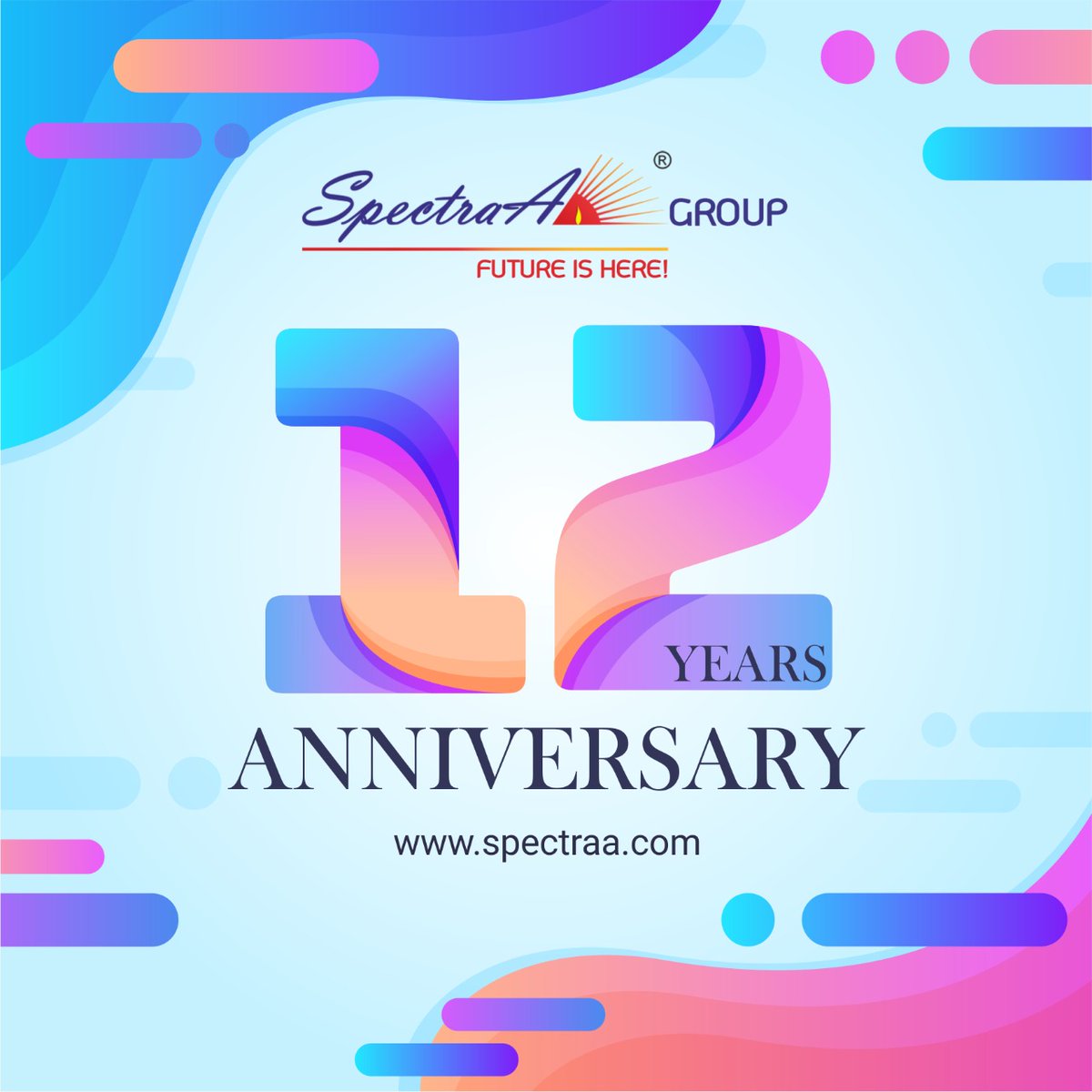 SpectraABrew's tweet photo. Many many happy returns of the company’s 12th anniversary. Thank you for all your efforts and accomplishment. Congratulations, and let’s hope for the best—happy 12th anniversary.#SpectraA #Anniversary https://t.co/pfppcFX42N