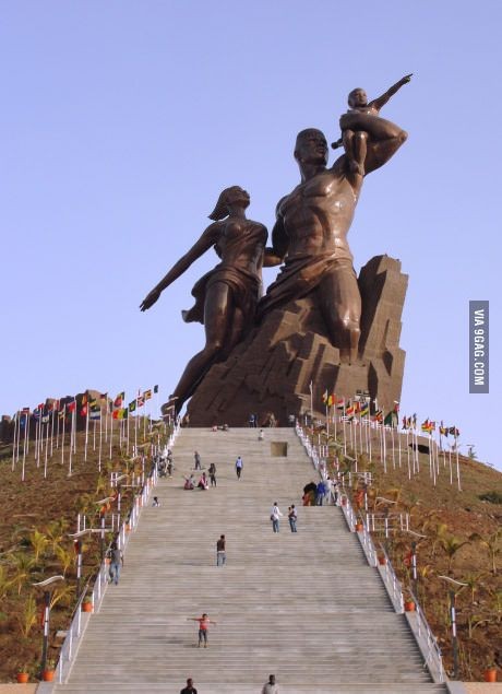 rizzulenation's tweet photo. That is a huge statue in Senegal: The African Renaissance Monument
#GoodFriday
#HappyEaster
#ExpressoShow
#blackpeople
#Blackpower
#blackculture
#BlackisBeautiful
#blackpride
#blackunity
#senegal
#followforfollowback
#African
#rizzulenation
#rizzule
#rizzulenationafricanway https://t.co/epvlvat1in