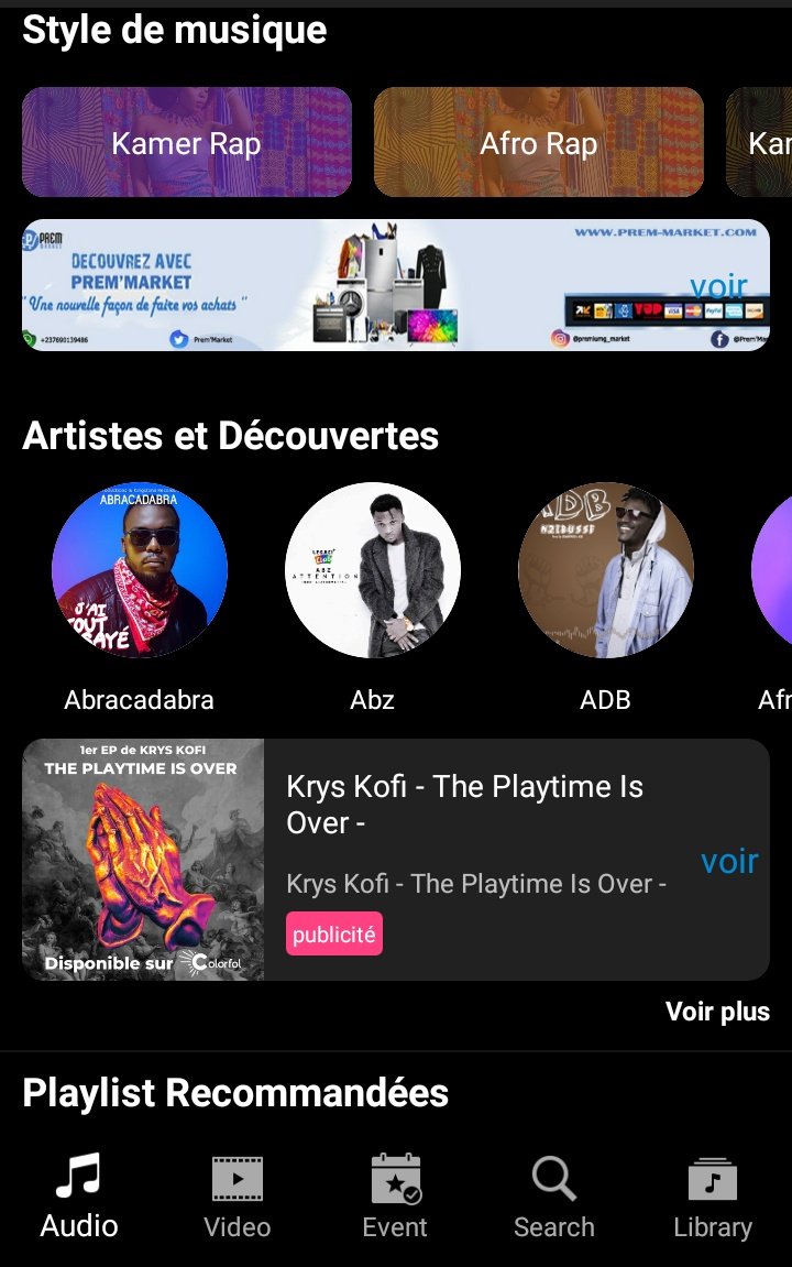 ColorfolApp's tweet photo. Hi #ColorArtists
Pour la sortie de vos projets nous vous accompagnons dans promotion en faisant des mises en avant dans l'application sous différents formats.
N'hésitez pas à nous contacter (+237)650 26 26 35 / infos@colorfol.com https://t.co/KFEdn8WL2F