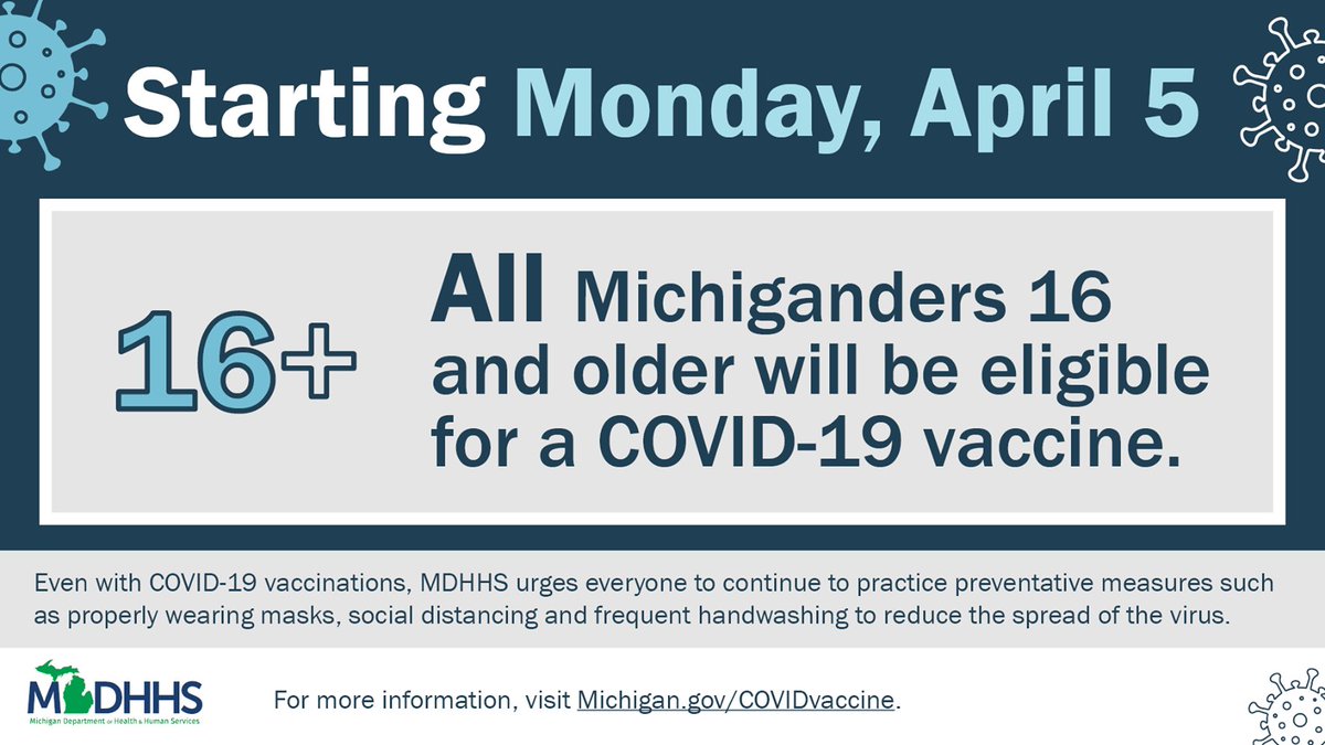 Michigan HHS Dept tweet media
