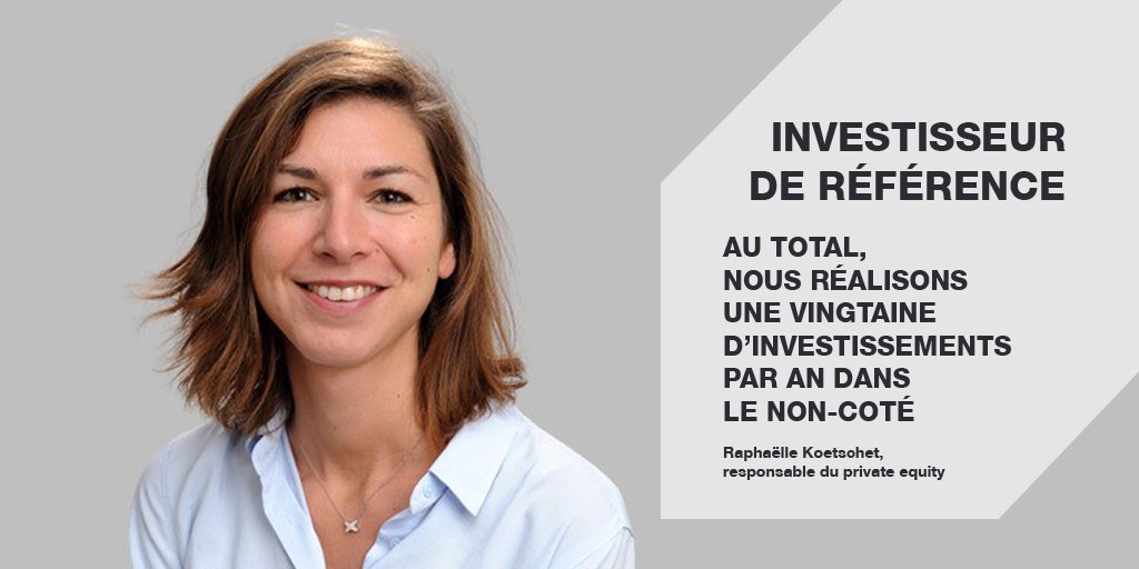 Fier de nos équipes 👏
« Au total, nous réalisons une vingtaine d’investissements par an dans le non-coté ». 💰 
Raphaëlle Koetschet, responsable du private equity détaille notre politique d’investissement agile en Europe et à l’international 🌍🌎
👉 bit.ly/3cEkHyg