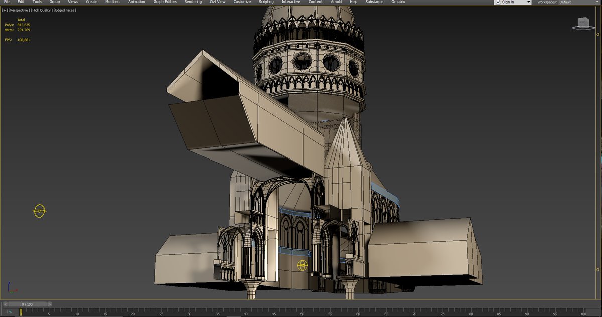 Neil_fssq's tweet photo. I started working the blocking for the inside \o/ https://t.co/O2dVwioHiX #3D #3Dmodeling #3DSMAX #lvldesign #3darchitecture #3dmodular https://t.co/7OpBSIsb5M