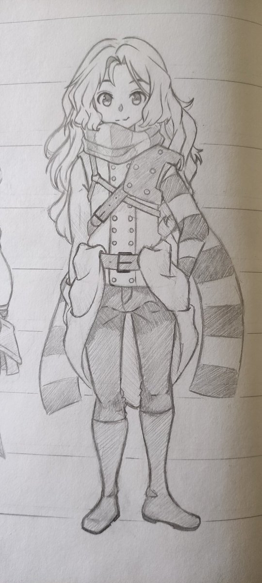 Lienwyn1's tweet photo. I drew Tallulah and Elliot next to each other.  They are so cute next to eacht other :) just a bit more and we will be able to play them
#dnd #dndart #dungeonsanddragons https://t.co/MlccDHy7hQ