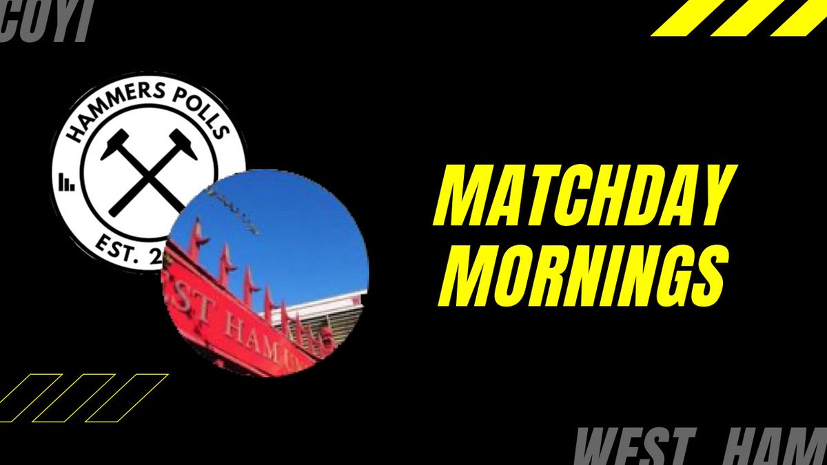 HammersPolls's tweet photo. Do you have a question for @ExWHUemployee? Put your questions in the comments below and then tune into Matchday Mornings tomorrow at 10:30am on YouTube where @fatboyfeaver16 and @JasWestHam will ask as many as possible.
#AskEx
https://t.co/2uPxIMp3yq https://t.co/S6PTabwTmP