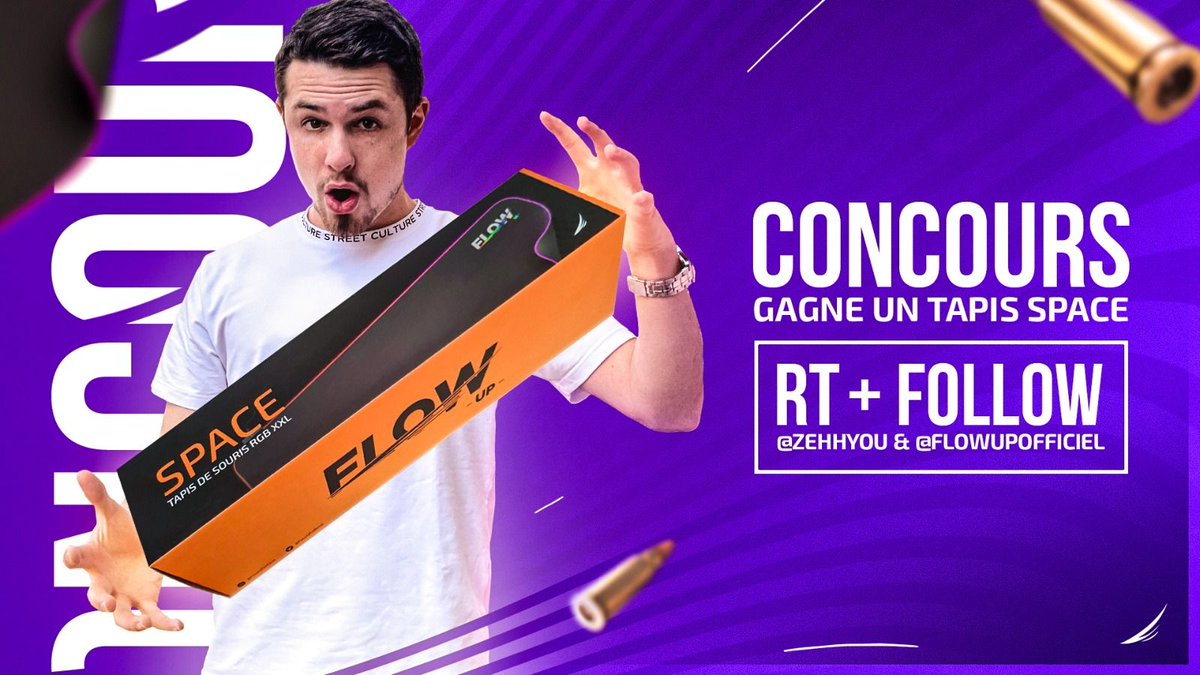 FlowUPofficiel's tweet image. 🎁GIVEAWAY FLOW X ZEHHYOU🎁

Shumika parée à exploser ! Tente de gagner un FlowUP Space en collaboration avec Zehhyou, l&apos;as de Rainbow 6:

1️⃣Follow @FlowUPofficiel &amp;amp; @ZehhYou 
2️⃣RT cette publication 
3️⃣Tag un ami 

⏰TAS 09/04/2021
