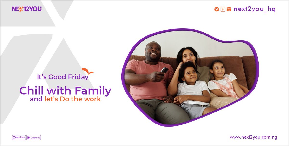 Next2you_hq's tweet photo. Today we remember God’s great love for us. May this day bring new meaning and change in your life!”
-Wishing all Christians A Blessed Good Friday
#next2you #AbujaTwitterCommumity https://t.co/dWaLcstcT7