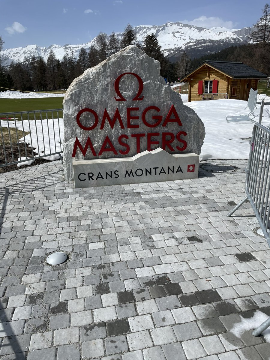 Course not quite ready for golf! <a href="/cransmontana/">Crans-Montana</a> <a href="/omegaEUmasters/">OmegaEuropeanMasters</a>
