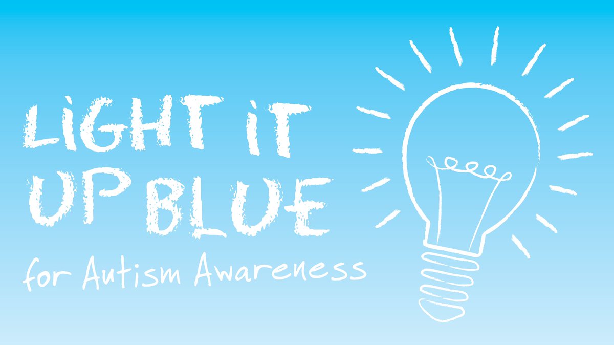 Don’t forget to #LightItUpBlue for #AutismAwareness today! #MontourProud