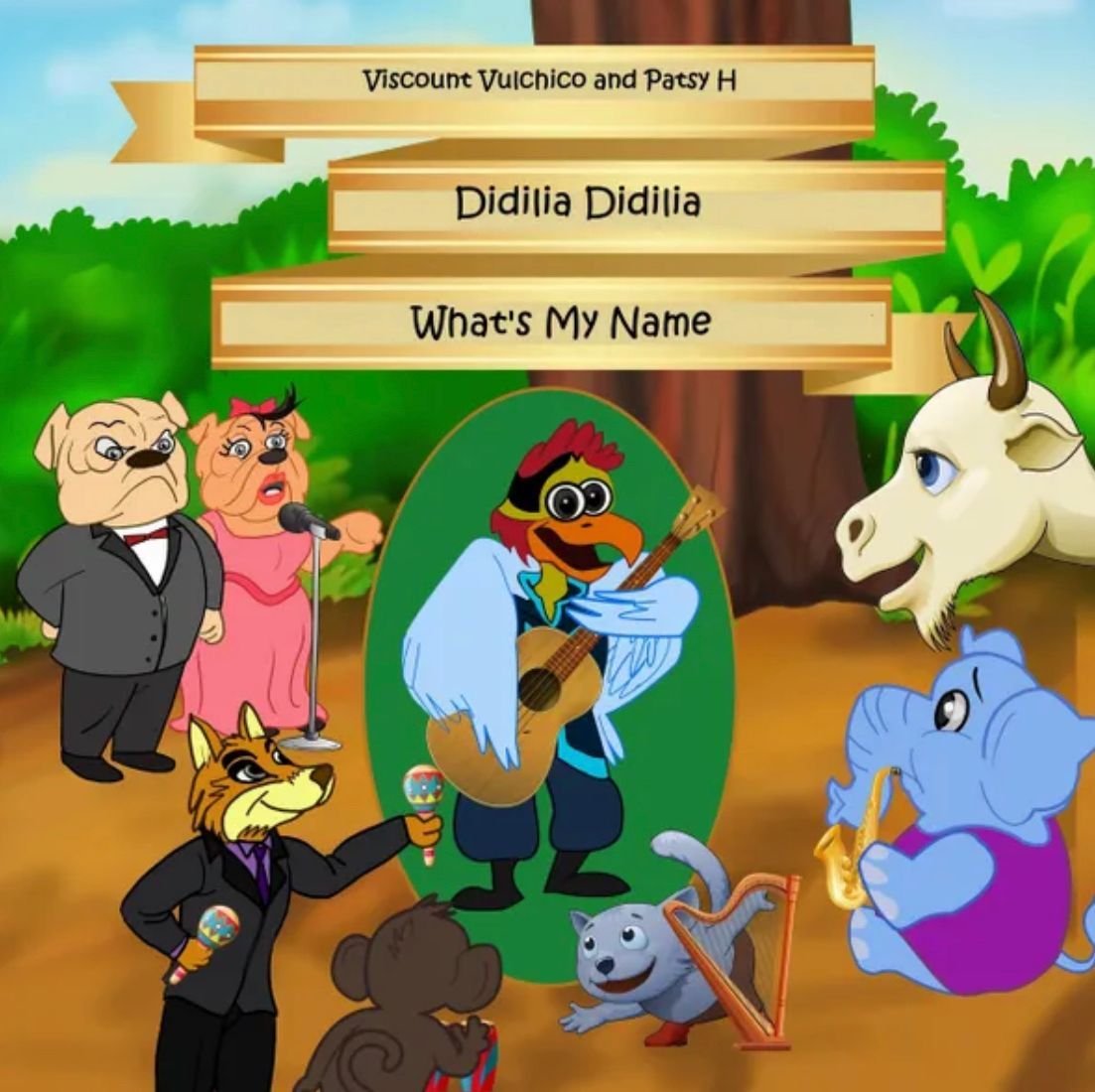 ViscountVC's tweet image. Viscount Vulchico Didilia Didilia What's My Name Song CD / Associated with the ‘Know Your Food Groups Series’ - SHOP NOW 🎵

#musicforkids #kidssomgs #childrenstunes #healthyeatingforkids #healthyeating #kidleisure #viscountvcreations