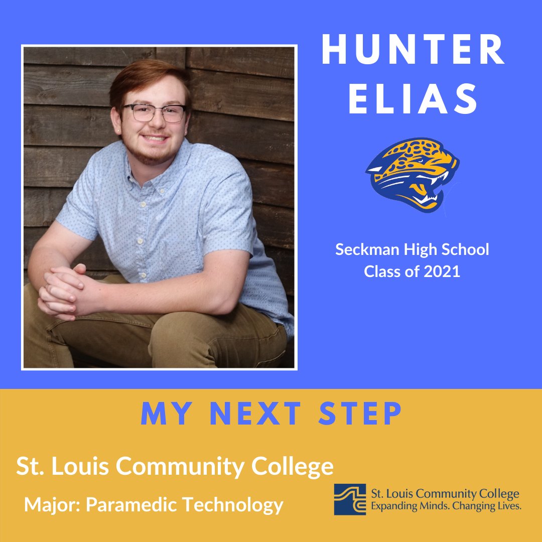 FoxC6Schools's tweet photo. Congratulations to this week’s #FoxC6Strong Senior Spotlights from @SeckmanHigh!

Addison Alphin:  @Mizzou
Hunter Elias: @STLCC
Ian Flanagan: @SEMissouriState

Seniors who have finalized their plans can go to https://t.co/tAk5eexexP to be featured! https://t.co/xQtu0HJ1Ss