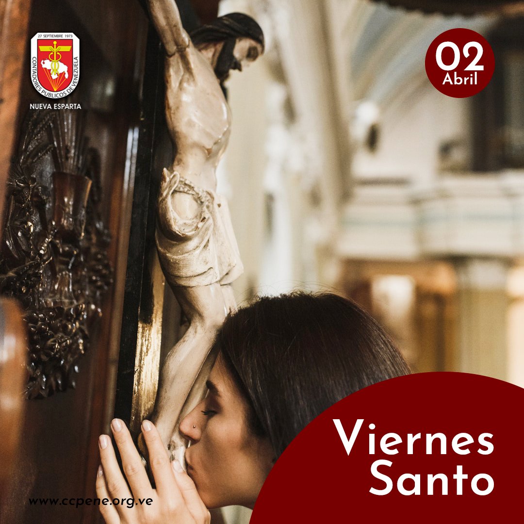 CCPENE's tweet photo. Viernes Santo, día de acompañar a Cristo en su dolor, sufrimiento y muerte. También, de acompañarlo en su juicio ante Pilatos, en la flagelación , coronación de espinas, en ese duro camino al calvario y en su crucifixión.
#VIERNESSANTO #SEMANASANTA2021 #CCPENE #FE https://t.co/RVOUjPP4Jq