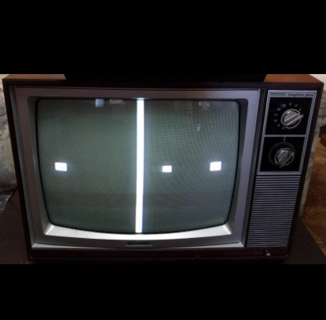 billwscott's tweet photo. @bgalbs Table Tennis (pre-cursor to Pong) on a Magnavox Odyssey (first home console). It had color overlays you could stick onto the screen. https://t.co/zCNkh7qZ1m