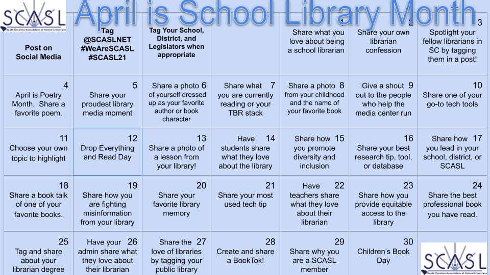 Librarian Confession—-I decided to become a librarian when I was 7 after my school librarian explained the Dewey Decimal system and it was confusing and I decided I could do a better job 🥴

Confession 2— I don’t know all of Dewey🥴🥴

#scasl21 #wearescasl