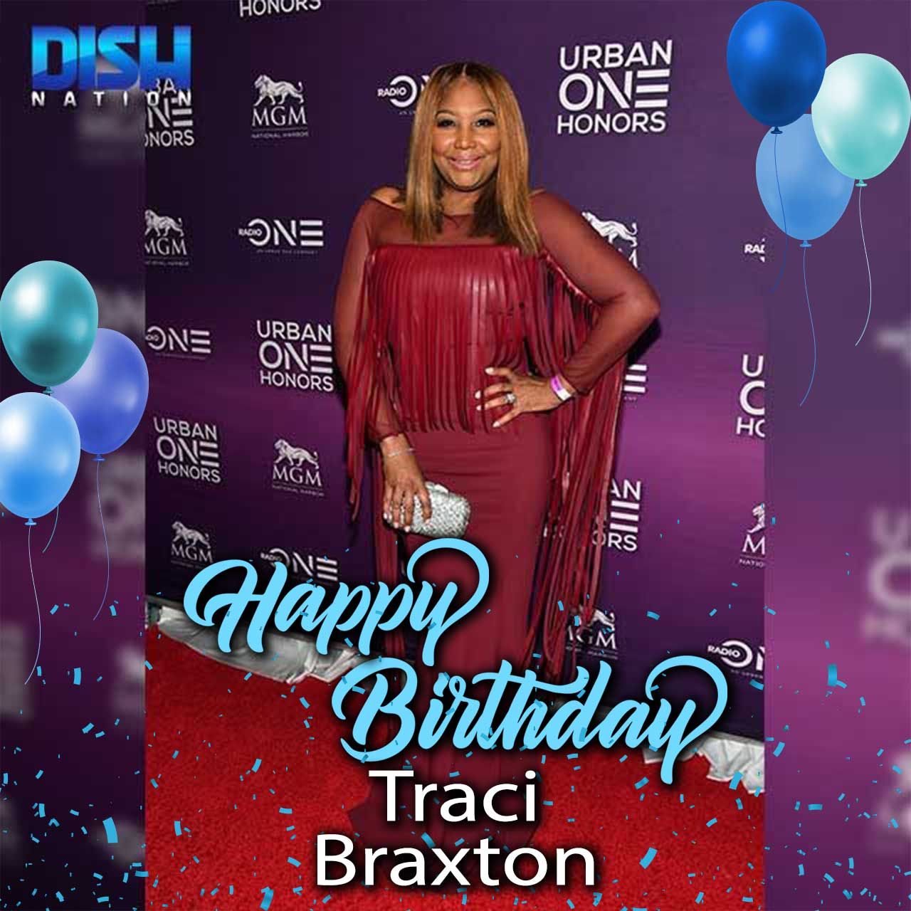 Wishing a happy 50th to Traci Braxton! 