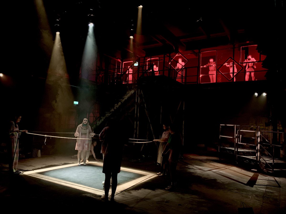 FrancescaJadeG's tweet photo. So overwhelmingly proud of the dedication, energy &amp; love poured into every single inch of this show by the incredible @LIPALiverpool students from design, lighting, sound, production to the performers.  They opened a show in fucking pandemic. That’s a Revolution. 🤟🏼 #Revolt https://t.co/UXMz429Jnl