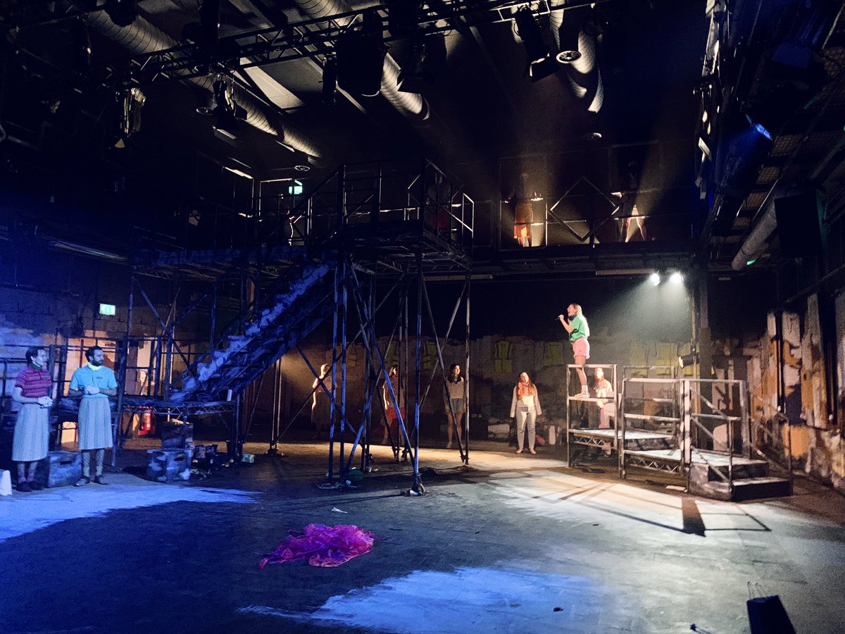 FrancescaJadeG's tweet photo. So overwhelmingly proud of the dedication, energy &amp; love poured into every single inch of this show by the incredible @LIPALiverpool students from design, lighting, sound, production to the performers.  They opened a show in fucking pandemic. That’s a Revolution. 🤟🏼 #Revolt https://t.co/UXMz429Jnl