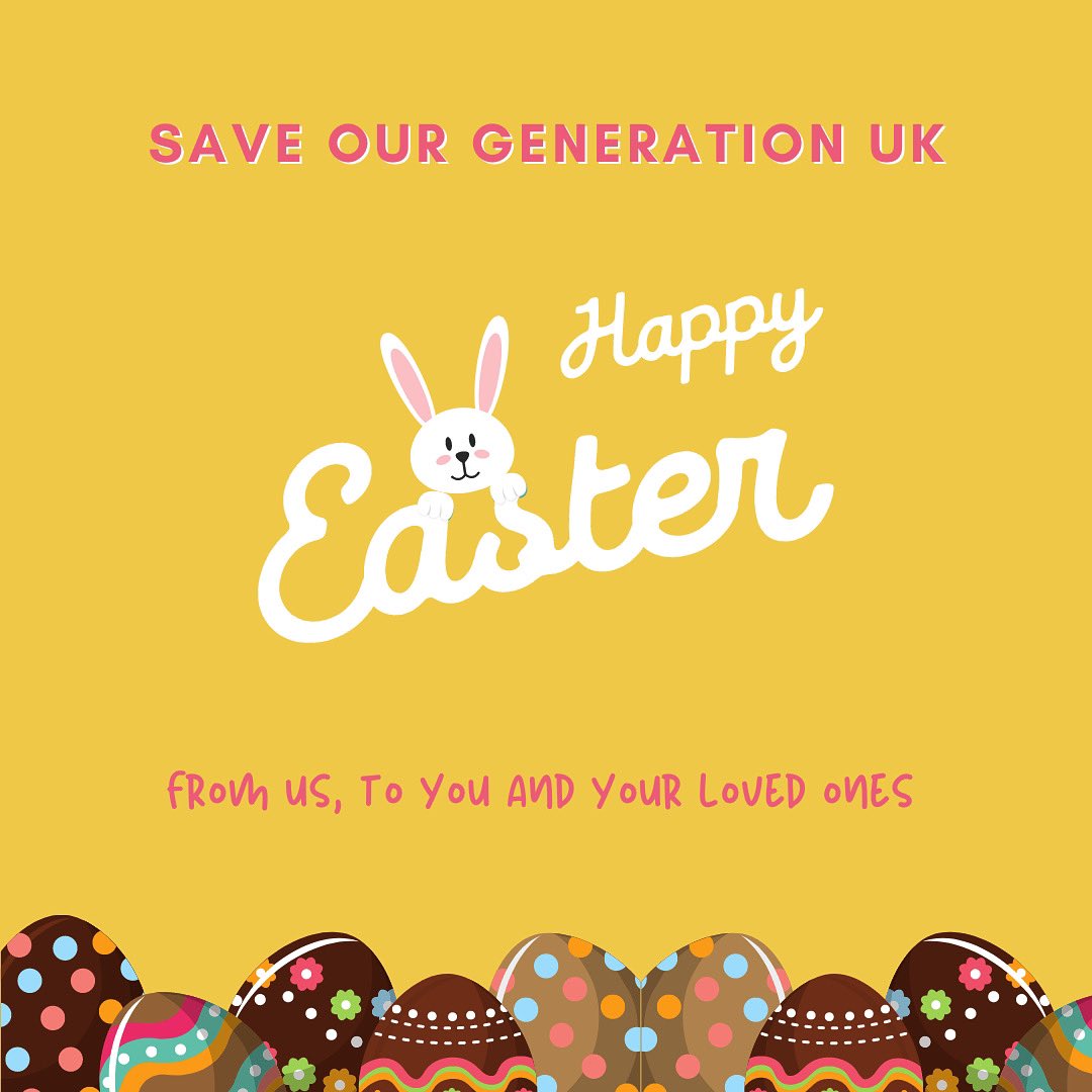 SAVEOURGENUK's tweet photo. Have a wonderful Good Friday and a Happy Easter! 🐣
From us to you 💛
#GoodFriday #Easter #EasterWeekend https://t.co/GAfIFkWRIn