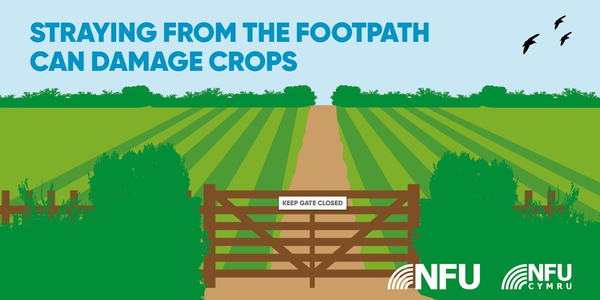 If you're visiting the countryside this weekend, please keep this simple message in mind 🌾