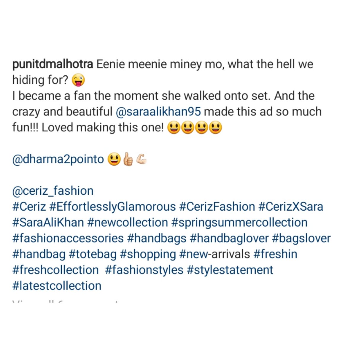 Saratimes95's tweet photo. Instagram| via punitdmalhotra's IG post โค
#SaraAliKhan #Ceriz https://t.co/8ZpFWUY8U7
