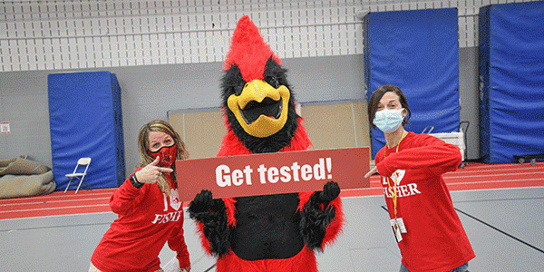 Your Nose is Showing.
We have to see you swab.
While the rapid test is designed to be self-administered, it does have to be observed. The testing assistants have to watch as you take your sample to ensure its done correctly.
In other words, the swab needs some mucus...#ewwwDavid