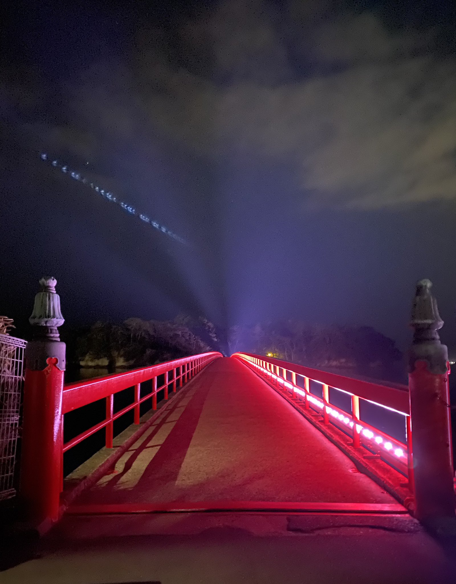 Twitter 上的 つぶやきおハミ 幸運を呼ぶ福浦橋のライトアップ 松島 T Co Ibmxxcgc3r Twitter