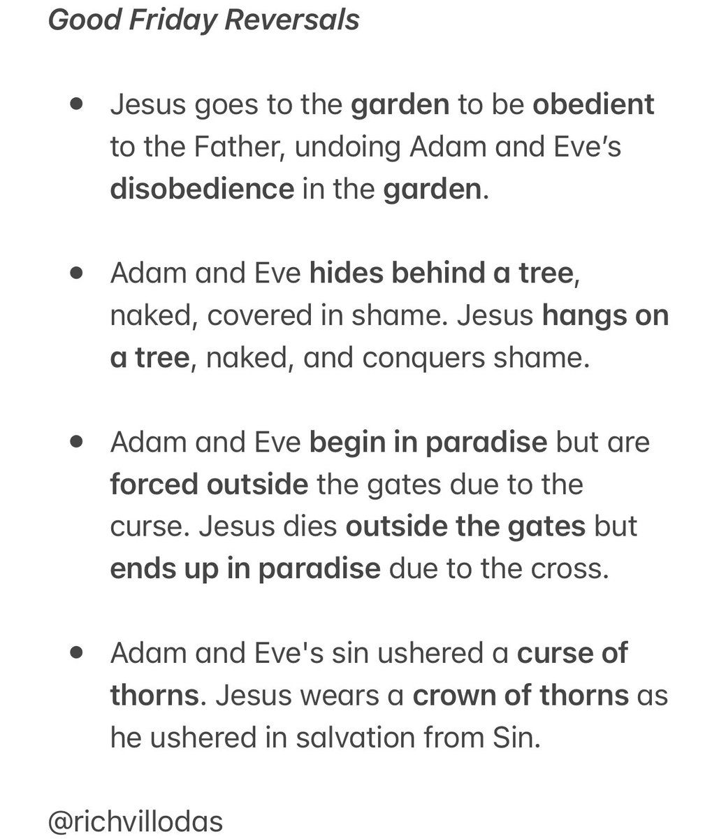 Good Friday Reversals